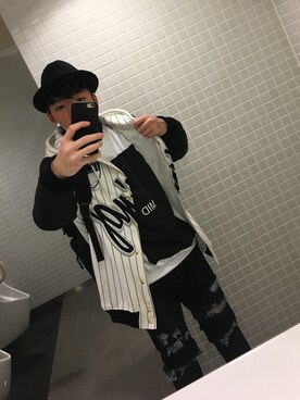 「JOYRICH」｜「アイテム（ブルゾン）」を使った、きうこたにく←さん（メンズ・171cm）の冬コーディネート