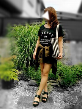 Lillianさん（レディース・157cm）の夏コーディネート