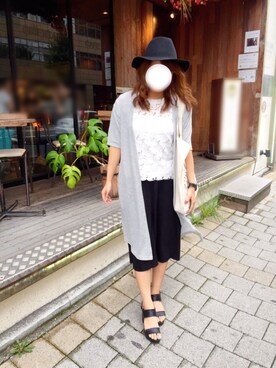 Lillianさん（レディース・157cm）の秋コーディネート