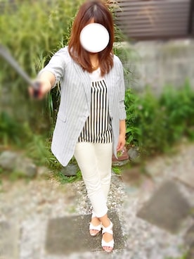 「かっちりスタイル」｜Lillianさん（レディース・157cm）の秋コーディネート