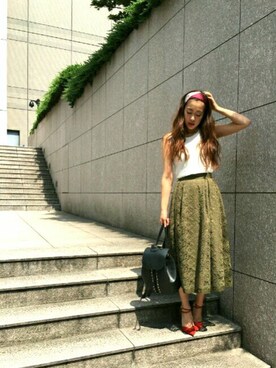 「ROYAL PARTY」｜ROYALPARTYさん（レディース・166cm）の夏コーディネート