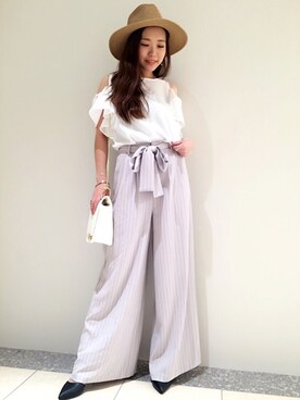 「ROYAL PARTY」｜ROYALPARTYさん（レディース・155cm）の夏コーディネート