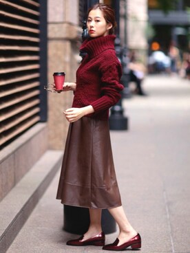 「ROYAL PARTY」｜ROYALPARTYさん（レディース・166cm）の秋コーディネート