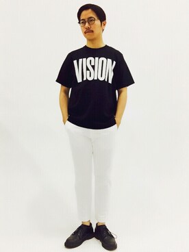 K-1RO(ケーイチロー)さん（メンズ・171cm）の春コーディネート