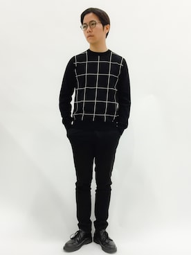 K-1RO(ケーイチロー)さん（メンズ・171cm）の春コーディネート