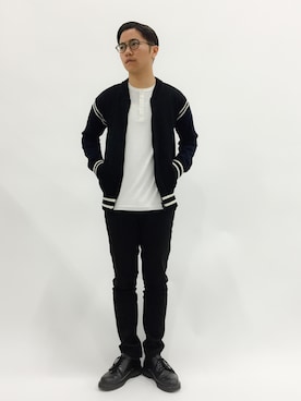 「TATRAS CONCEPT STORE（タトラスコンセプトストア）のアイテム」を使った、K-1RO(ケーイチロー)さん（メンズ・171cm）の春コーディネート
