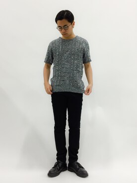 「DISCOVERED（ディスカバード）のアイテム（パンツ）」を使った、K-1RO(ケーイチロー)さん（メンズ・171cm）の春コーディネート
