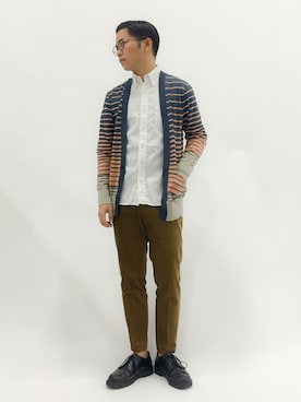 「セットアップパンツ」｜K-1RO(ケーイチロー)さん（メンズ・171cm）の春コーディネート