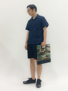 K-1RO(ケーイチロー)さん（メンズ・171cm）の夏コーディネート