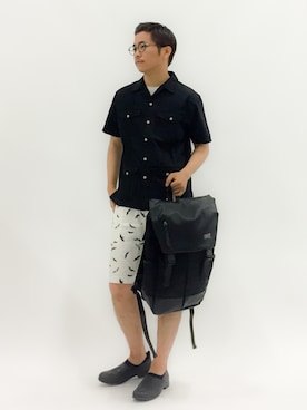 K-1RO(ケーイチロー)さん(メンズ・171cm)の夏コーディネート