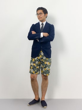 「WEGO（ウィゴー）のアイテム（その他シューズ）」を使った、K-1RO(ケーイチロー)さん（メンズ・171cm）の夏コーディネート