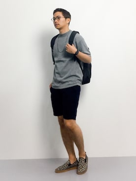 K-1RO(ケーイチロー)さん（メンズ・171cm）の夏コーディネート