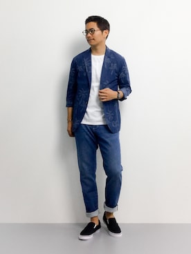 K-1RO(ケーイチロー)さん（メンズ・171cm）の夏コーディネート