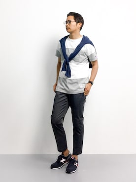 K-1RO(ケーイチロー)さん(メンズ・171cm)の夏コーディネート