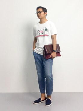 「MK MICHEL KLEIN（エムケーミッシェルクラン）のアイテム」を使った、K-1RO(ケーイチロー)さん（メンズ・171cm）の夏コーディネート