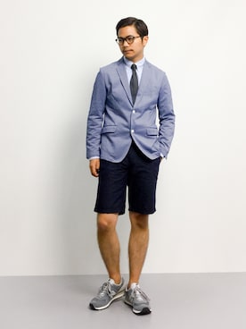 K-1RO(ケーイチロー)さん（メンズ・171cm）の夏コーディネート