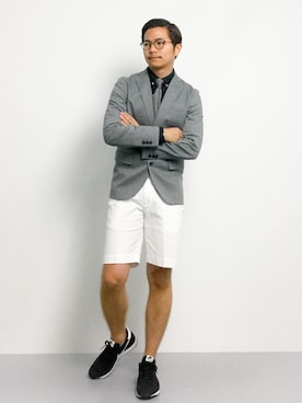 K-1RO(ケーイチロー)さん(メンズ・171cm)の夏コーディネート