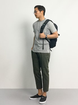 「RAGEBLUE（レイジブルー）のアイテム（その他シューズ）」を使った、K-1RO(ケーイチロー)さん（メンズ・171cm）の夏コーディネート