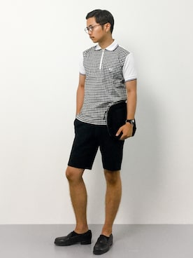 K-1RO(ケーイチロー)さん（メンズ・171cm）の夏コーディネート