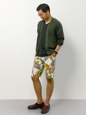 「galvanize（ガルヴァナイズ）のアイテム（パンツ）」を使った、K-1RO(ケーイチロー)さん（メンズ・171cm）の夏コーディネート