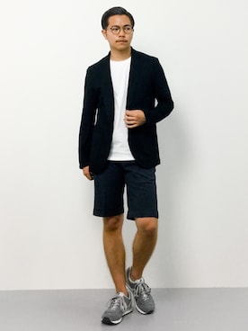 K-1RO(ケーイチロー)さん（メンズ・171cm）の夏コーディネート