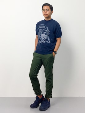 K-1RO(ケーイチロー)さん（メンズ・171cm）の夏コーディネート