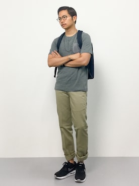 K-1RO(ケーイチロー)さん(メンズ・171cm)の夏コーディネート