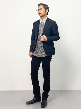 K-1RO(ケーイチロー)さん（メンズ・171cm）の夏コーディネート