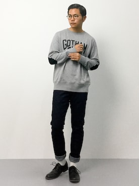 K-1RO(ケーイチロー)さん（メンズ・171cm）の秋コーディネート