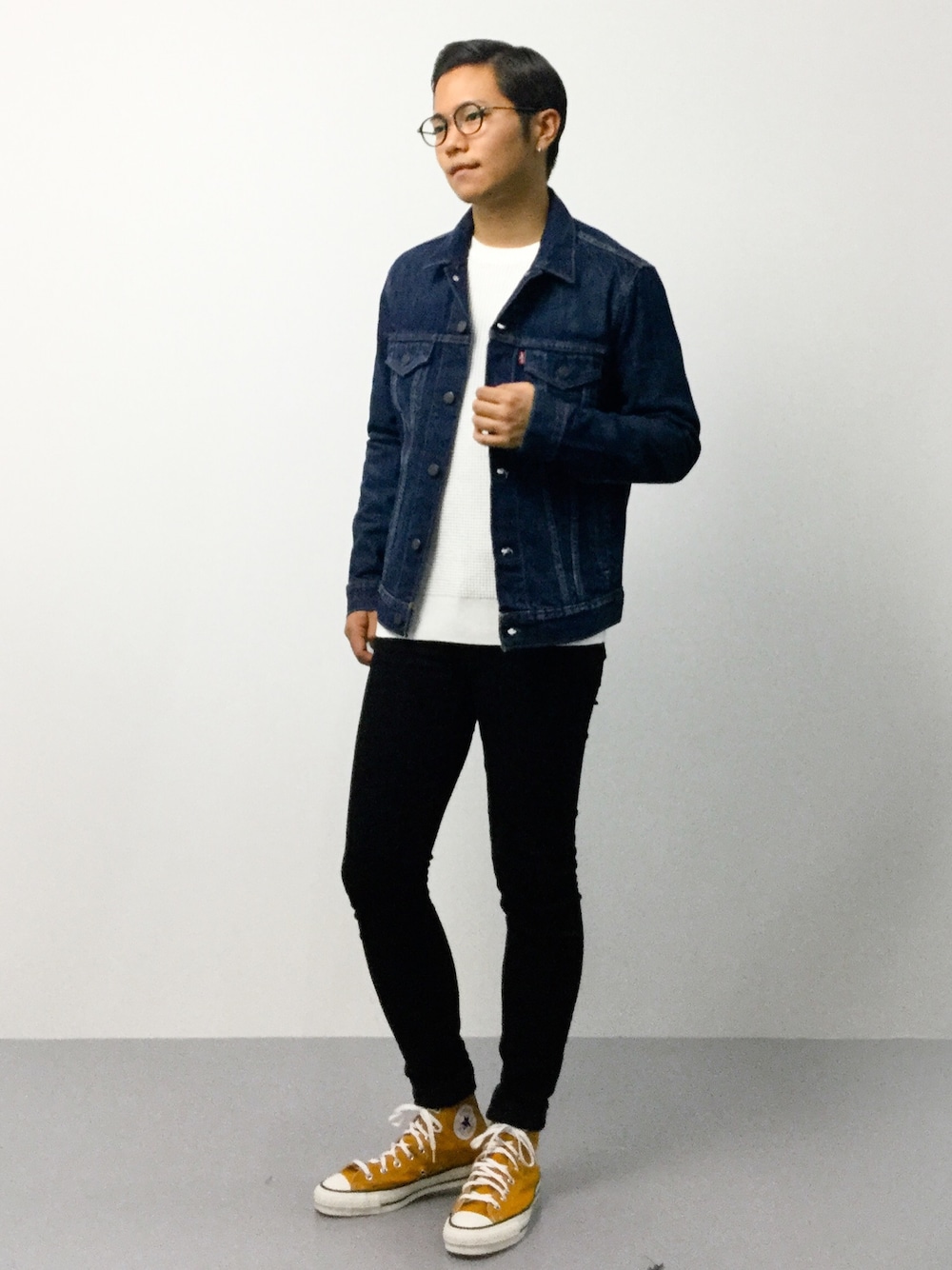 K-1RO(ケーイチロー)（ZOZOTOWN）｜Levi'sのデニムジャケットを使ったコーディネート - WEAR