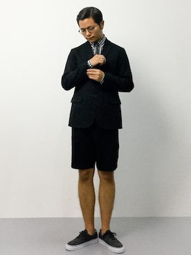 K-1RO(ケーイチロー)さん（メンズ・171cm）の秋コーディネート