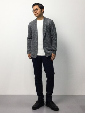 K-1RO(ケーイチロー)さん（メンズ・171cm）の秋コーディネート