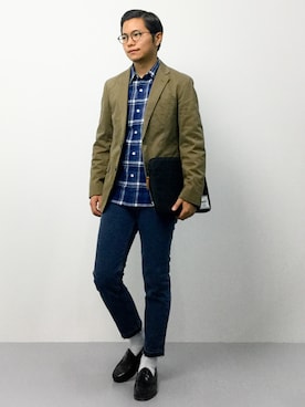 K-1RO(ケーイチロー)さん(メンズ・171cm)の秋コーディネート