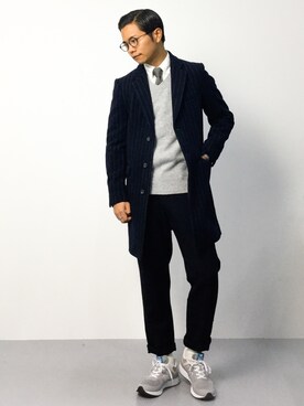 K-1RO(ケーイチロー)さん（メンズ・171cm）の秋コーディネート