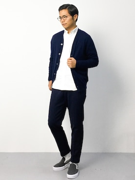 K-1RO(ケーイチロー)さん（メンズ・171cm）の秋コーディネート