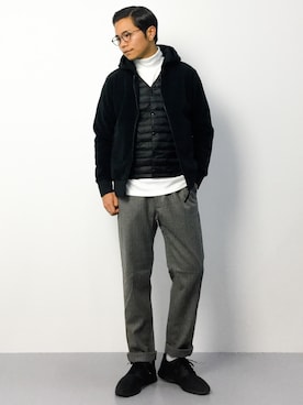 K-1RO(ケーイチロー)さん（メンズ・171cm）の秋コーディネート