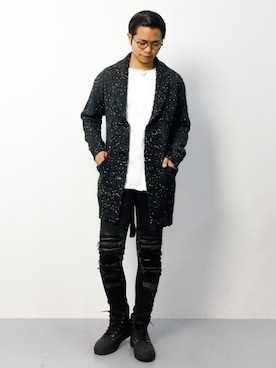 K-1RO(ケーイチロー)さん（メンズ・171cm）の秋コーディネート