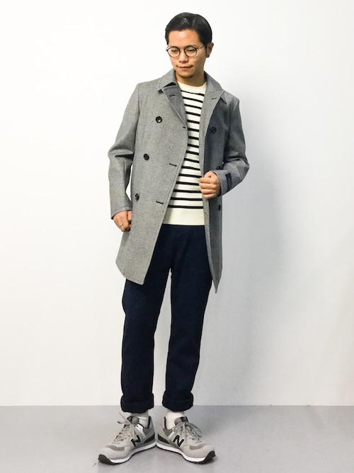 SCUDO H/T W/BDG DOUBLE コート を使った人気ファッションコーディネート WEAR