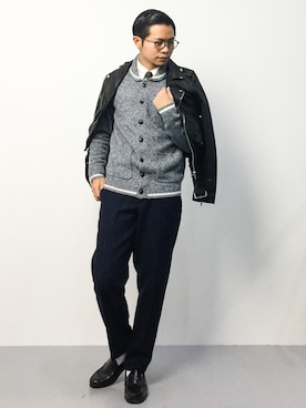 K-1RO(ケーイチロー)さん(メンズ・171cm)の秋コーディネート