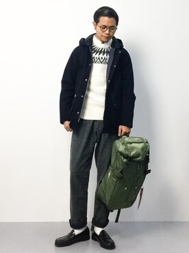 K-1RO(ケーイチロー)さん（メンズ・171cm）の秋コーディネート