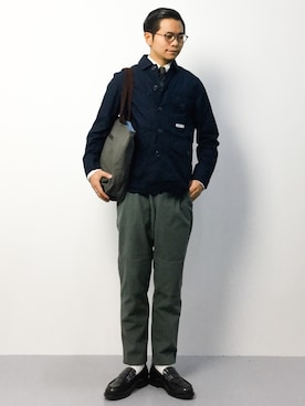 K-1RO(ケーイチロー)さん（メンズ・171cm）の秋コーディネート