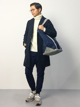 K-1RO(ケーイチロー)さん（メンズ・171cm）の秋コーディネート