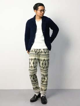 K-1RO(ケーイチロー)さん（メンズ・171cm）の秋コーディネート