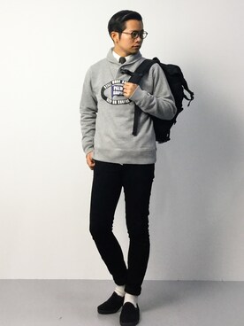 K-1RO(ケーイチロー)さん（メンズ・171cm）の秋コーディネート