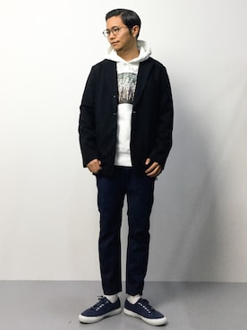 K-1RO(ケーイチロー)さん（メンズ・171cm）の秋コーディネート