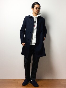 K-1RO(ケーイチロー)さん（メンズ・171cm）の冬コーディネート