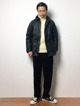 K-1RO(ケーイチロー)さん（メンズ・171cm）の冬コーディネート