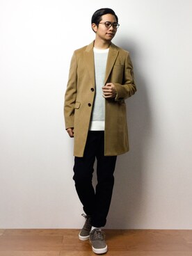 K-1RO(ケーイチロー)さん（メンズ・171cm）の冬コーディネート