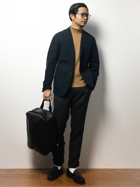 K-1RO(ケーイチロー)さん(メンズ・171cm)の冬コーディネート