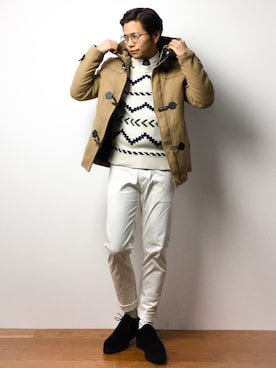 K-1RO(ケーイチロー)さん(メンズ・171cm)の冬コーディネート